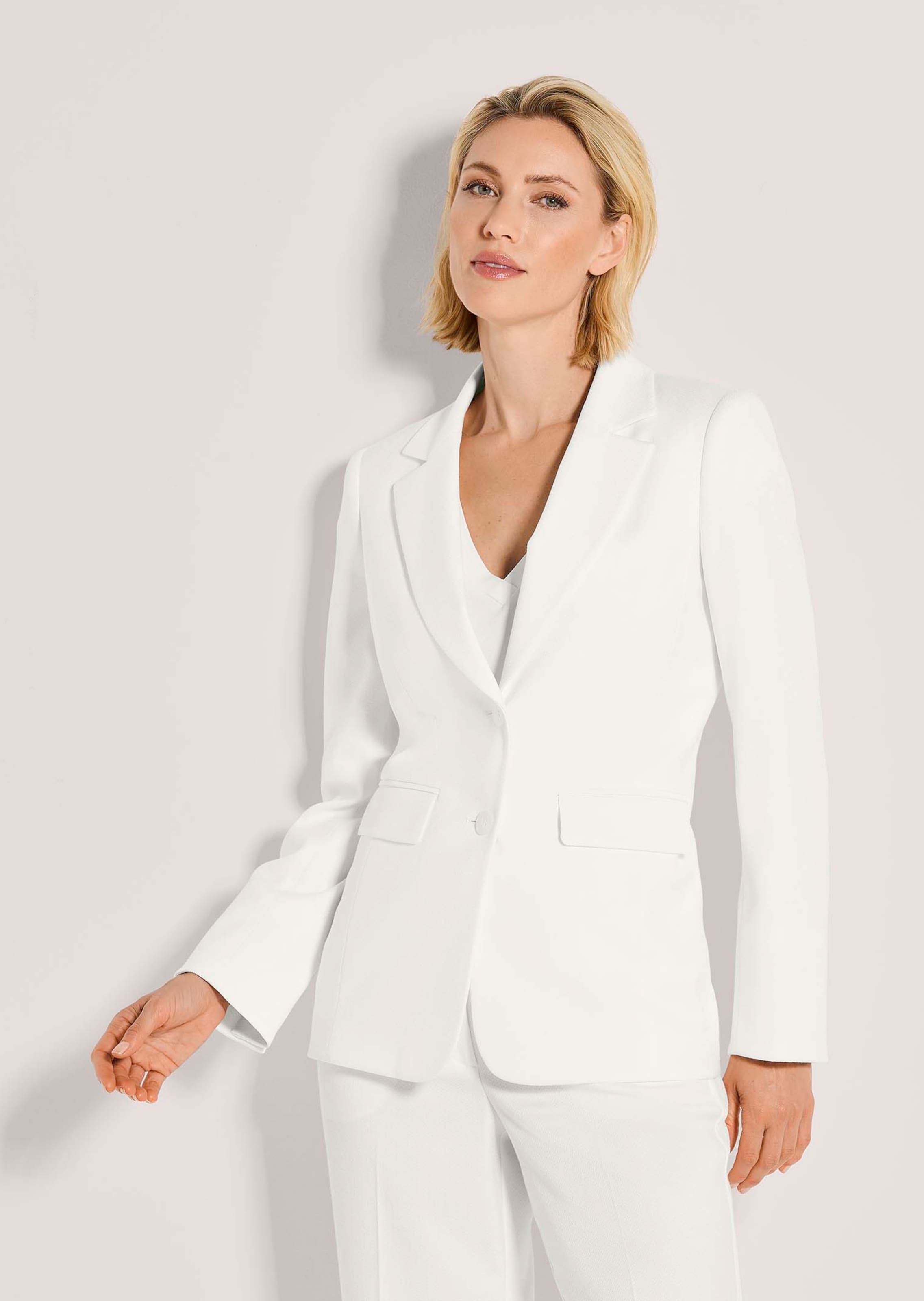 Blazer classique avec matière stretch