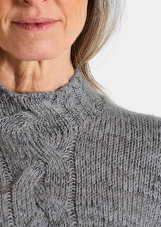 Strickpullover mit Zopfstrick thumbnail 5