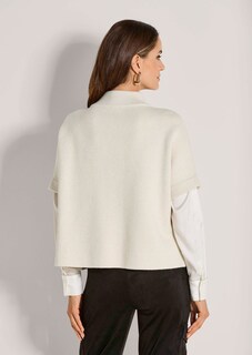 Kurze Strickjacke in Cape-Form thumbnail 4