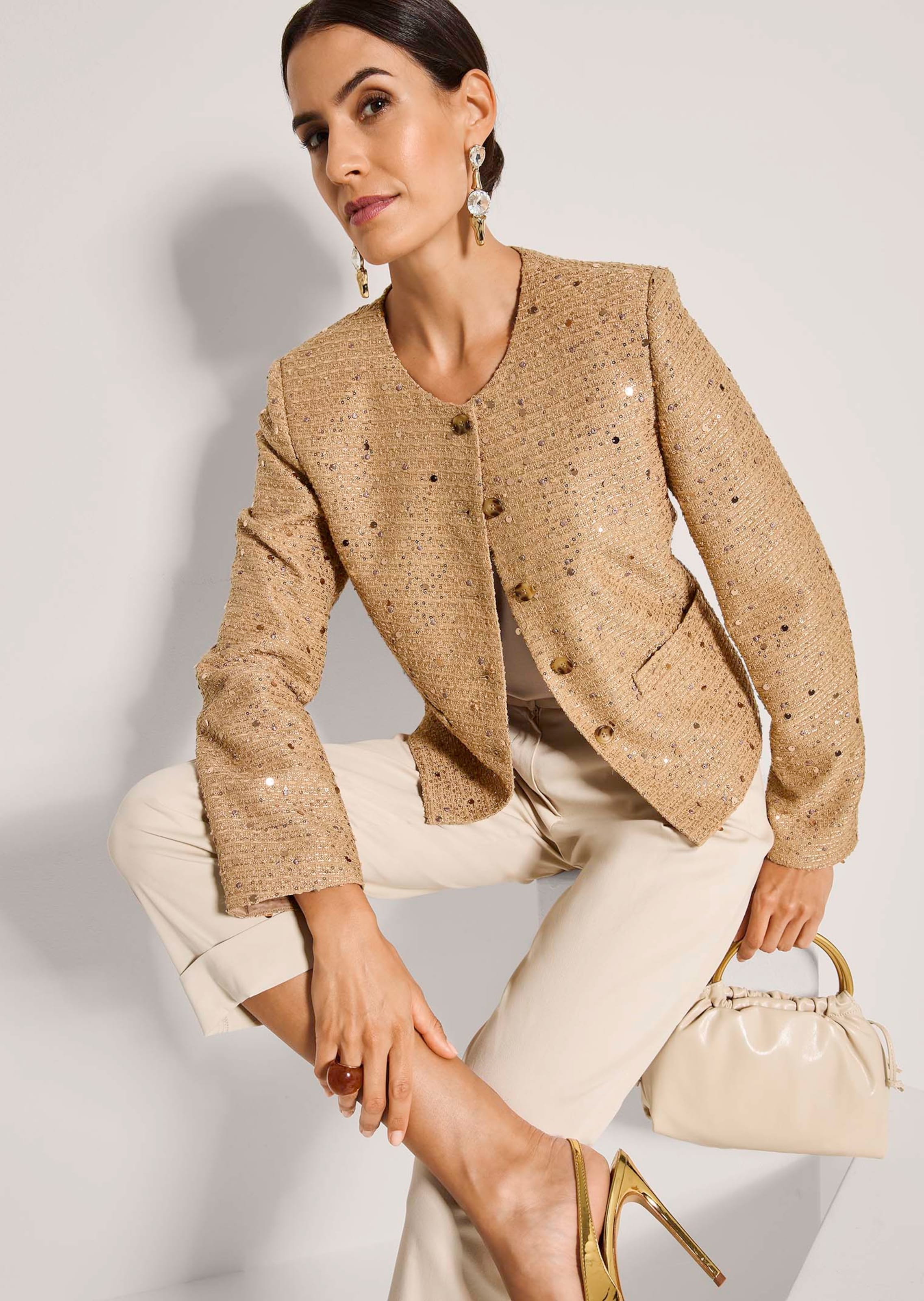 Blazer met pailletten thumbnail 5