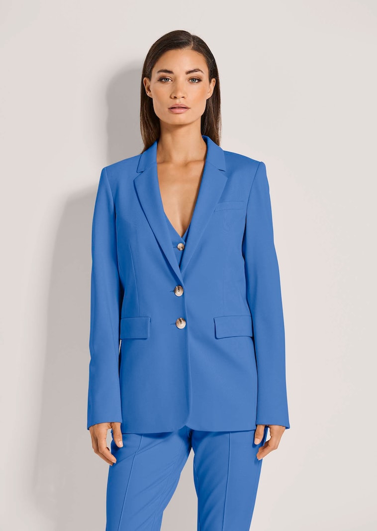 Langer Jersey-Blazer