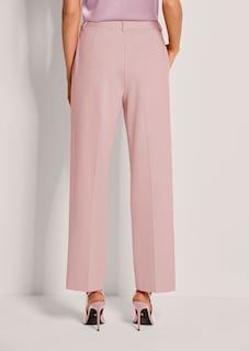 Ankle-free jersey trousers with centre creases thumbnail 4