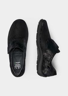 Slipper aus Leder und Textil thumbnail 2
