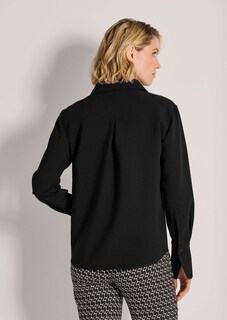 Klassische Hemdbluse mit Brusttaschen thumbnail 4