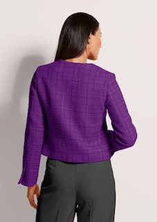 Kurzer Tweed-Blazer thumbnail 4