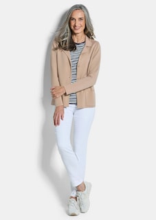 Blazer en tricot avec poches plaquées thumbnail 2