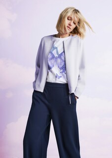 T-shirt avec motif de papillons ornées de pierres scintillantes thumbnail 7