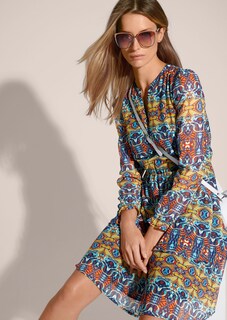 Robe imprimé tendance avec doublure thumbnail 5