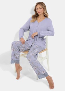 Pyjama in feinem Viskose-Jersey thumbnail 3