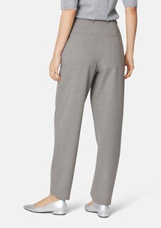 Pleated trousers in easy-care Ceramica fabric thumbnail 4