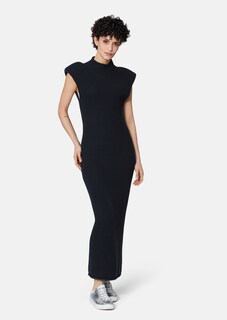 Figurbetontes Strickkleid aus Merinowolle mit Baumwolle thumbnail 2