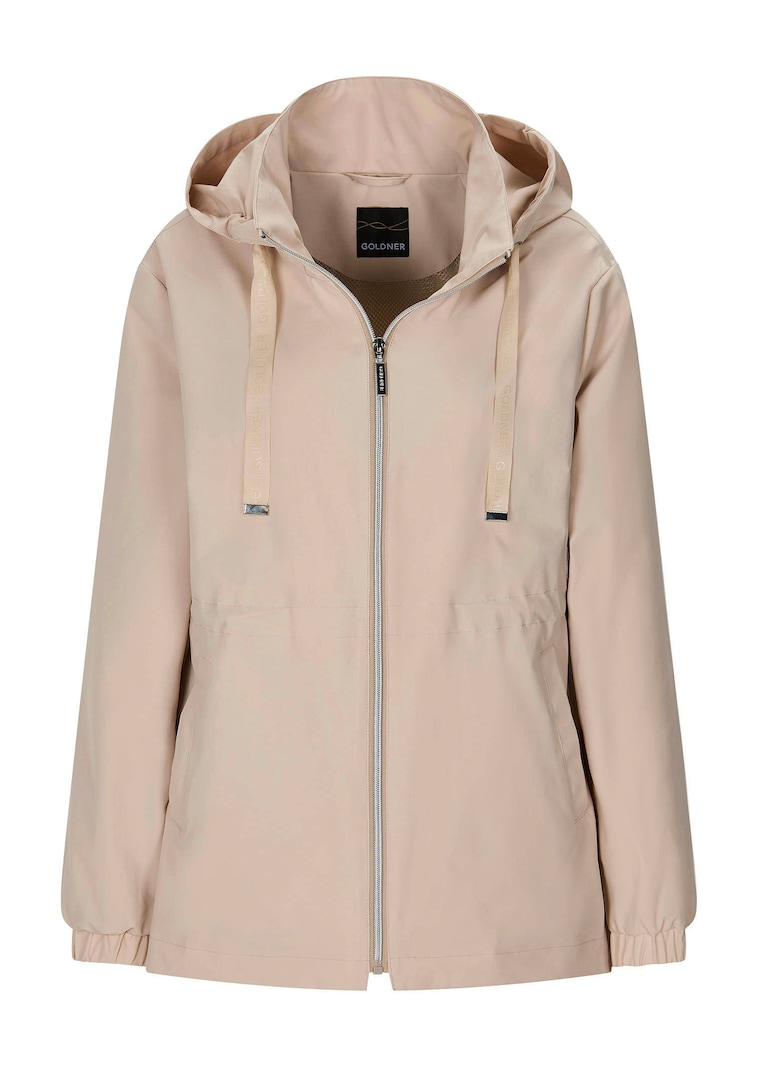 Windbreaker mit abnehmbarer Kapuze