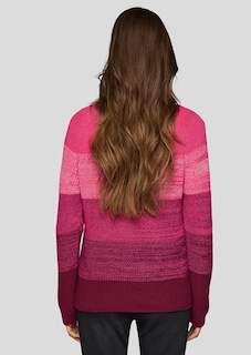 Pull avec motif à larges rayures thumbnail 3