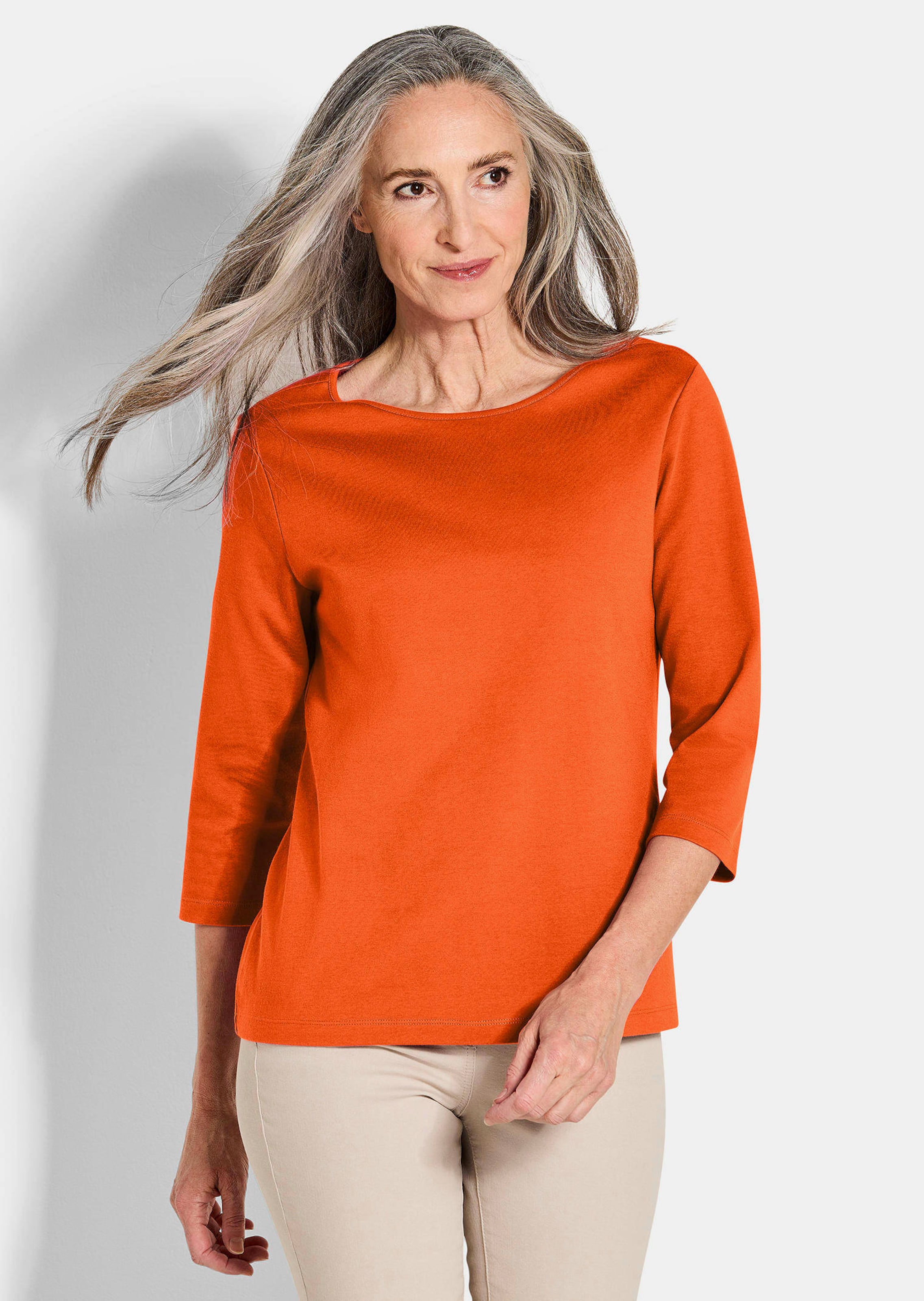 T-shirt basique en jersey interlock