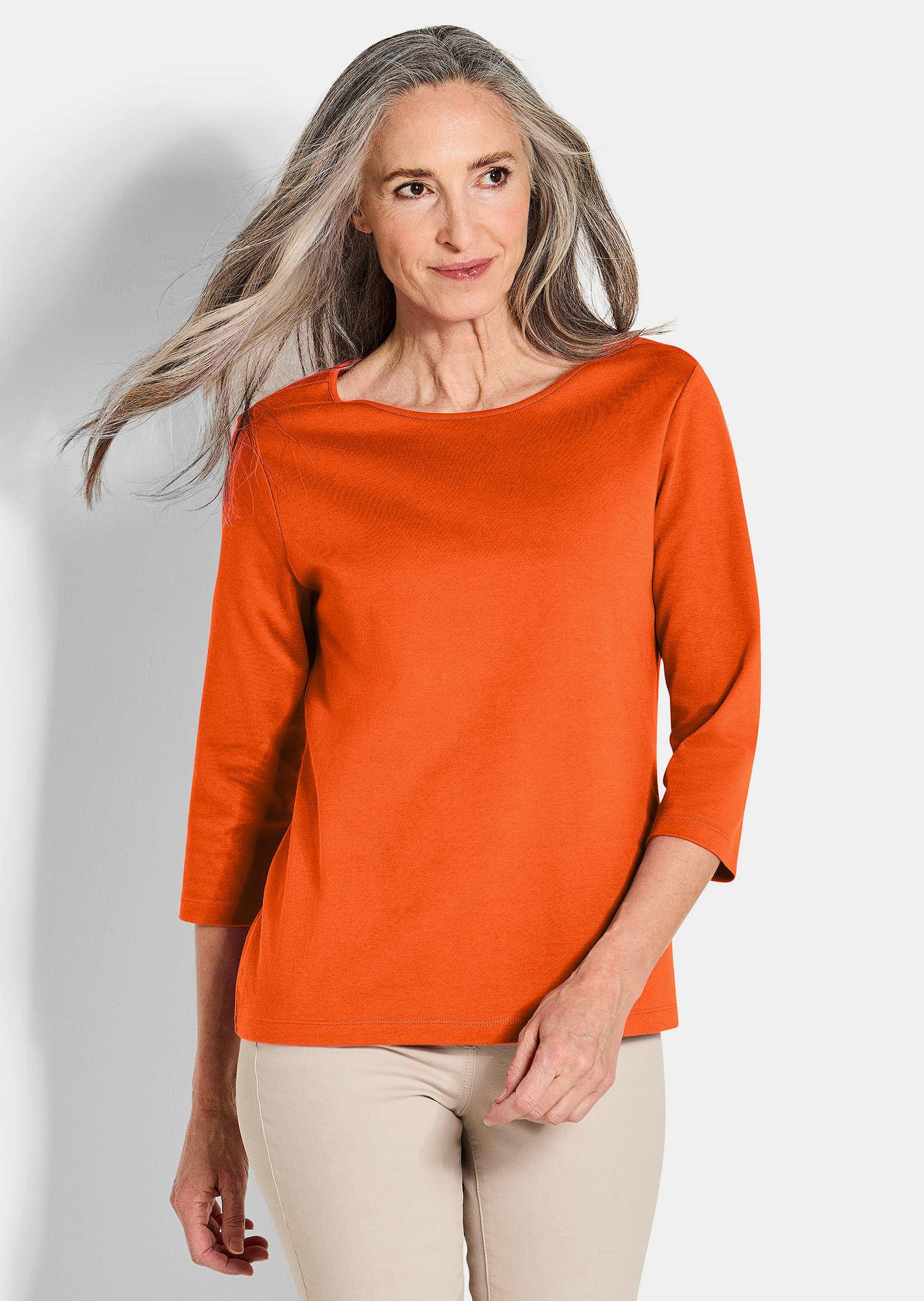 Basic shirt van interlock-jersey