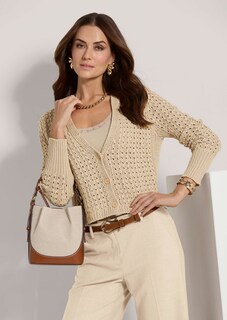 Kurze Strickjacke thumbnail 5