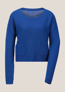 Rundhals-Pullover mit Taschen thumbnail 7