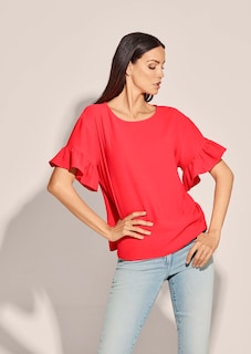 Bluse mit Volants thumbnail 1