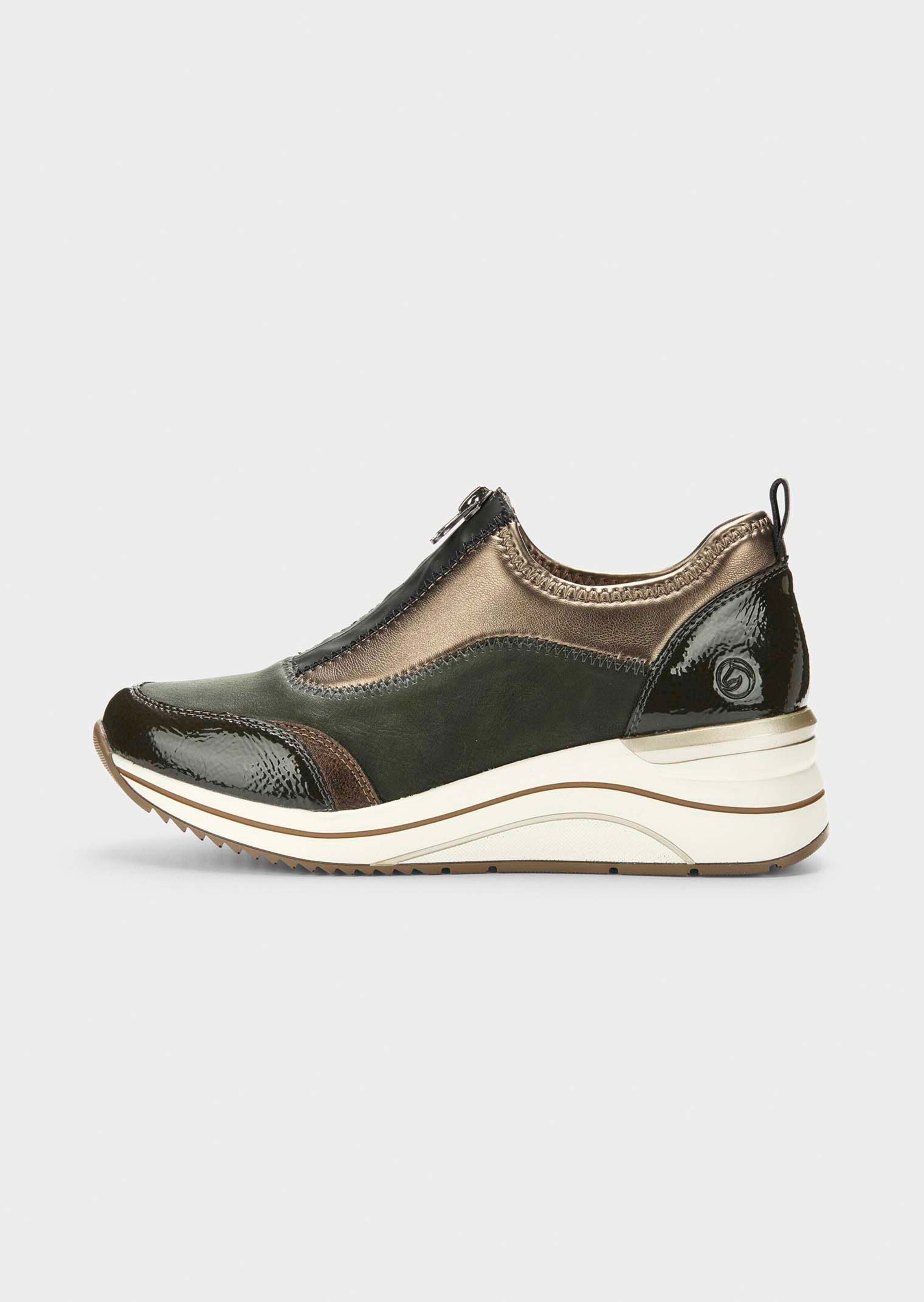 Sneaker mit Metallic-Details