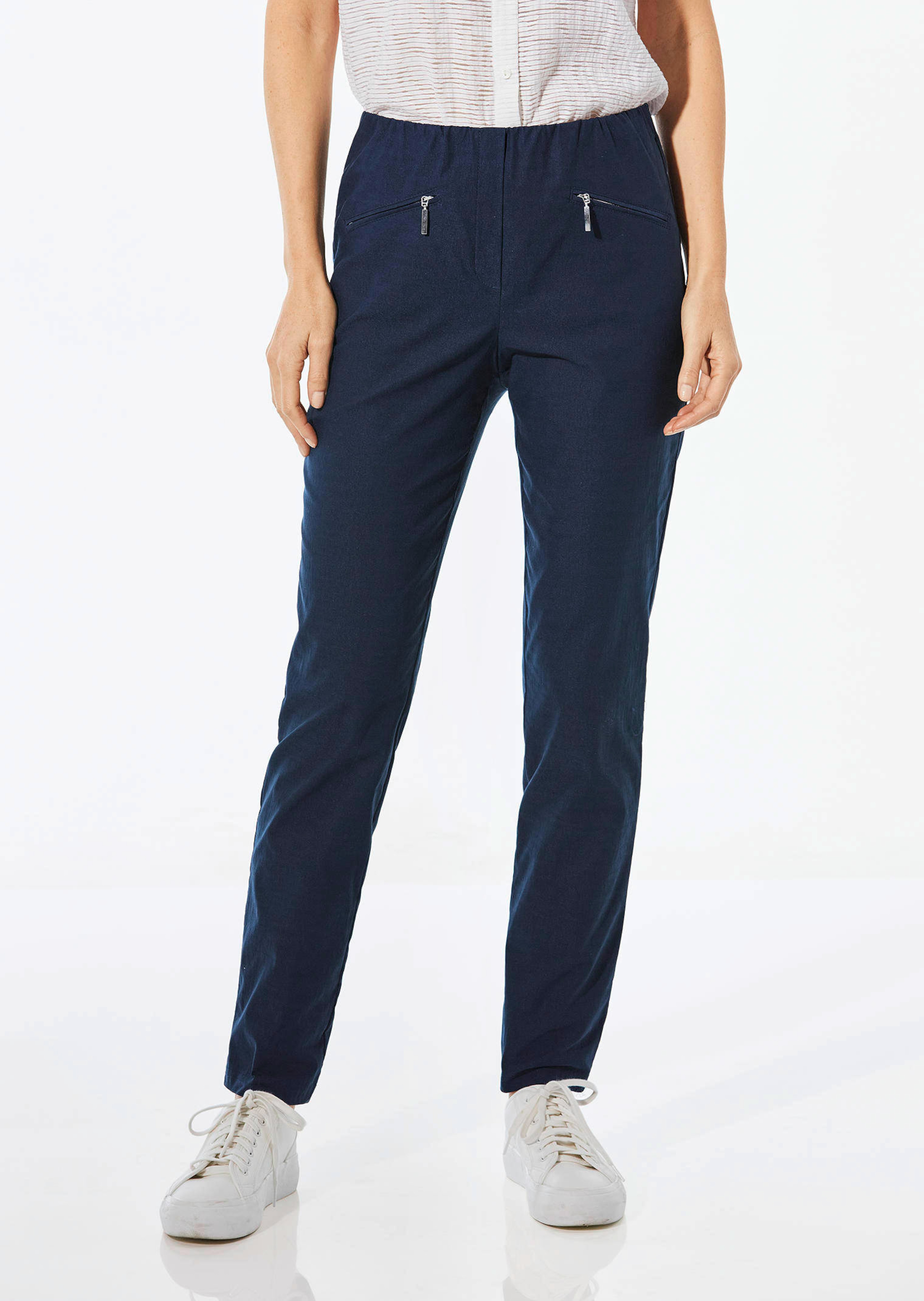 Pantalon étroit en bengaline LOUISA