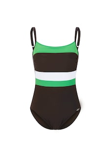 Badeanzug in sportiver Optik thumbnail 5