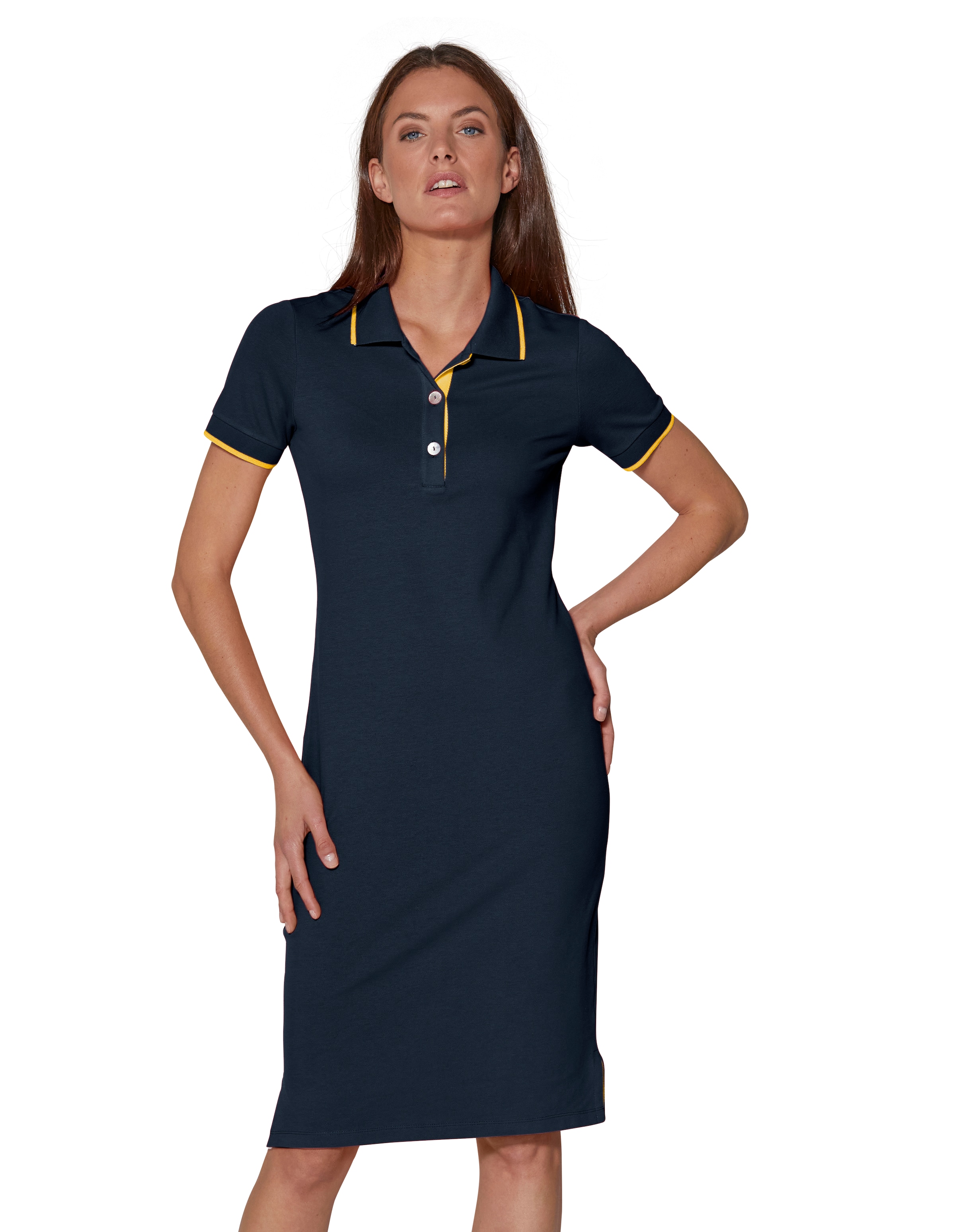 Polo-style dress