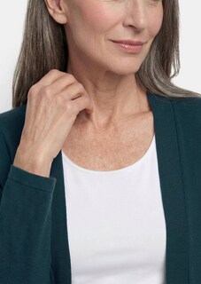 Verschlussloser Cardigan aus COTTAMIRA thumbnail 5
