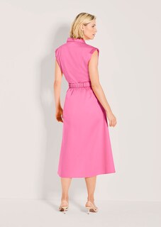 Ärmelloses Sommerkleid mit Raffungen thumbnail 4