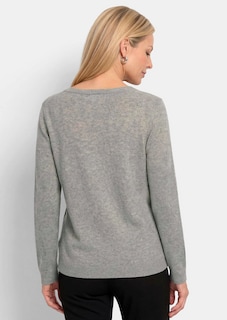 Kaschmirpullover im Leo-Look thumbnail 3
