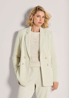 Zweireihiger Blazer in Cord-Optik thumbnail 2