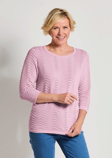 Strickpullover mit Wellenstruktur thumbnail 7