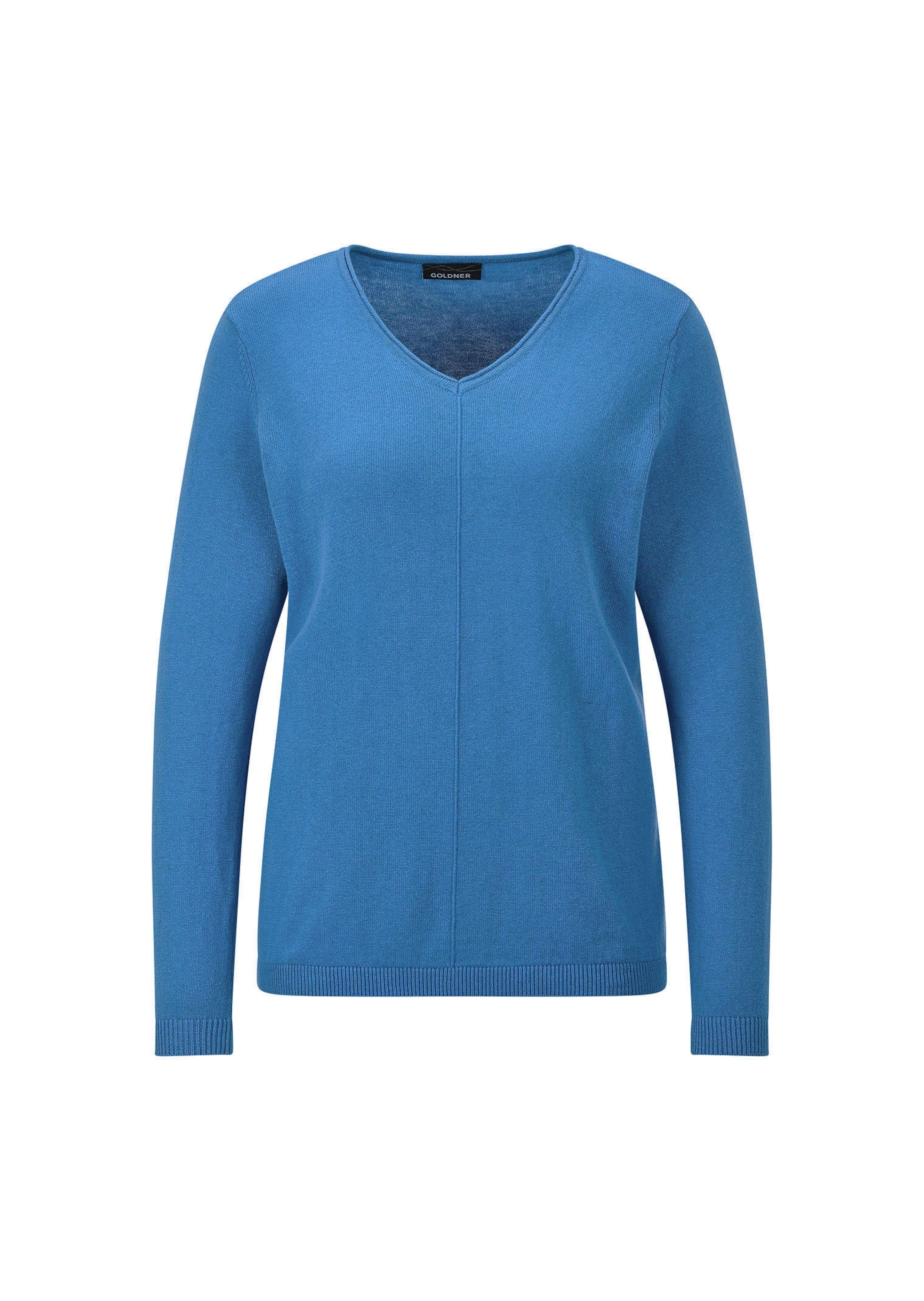 Pullover mit V-Ausschnitt aus COTTAMIRA