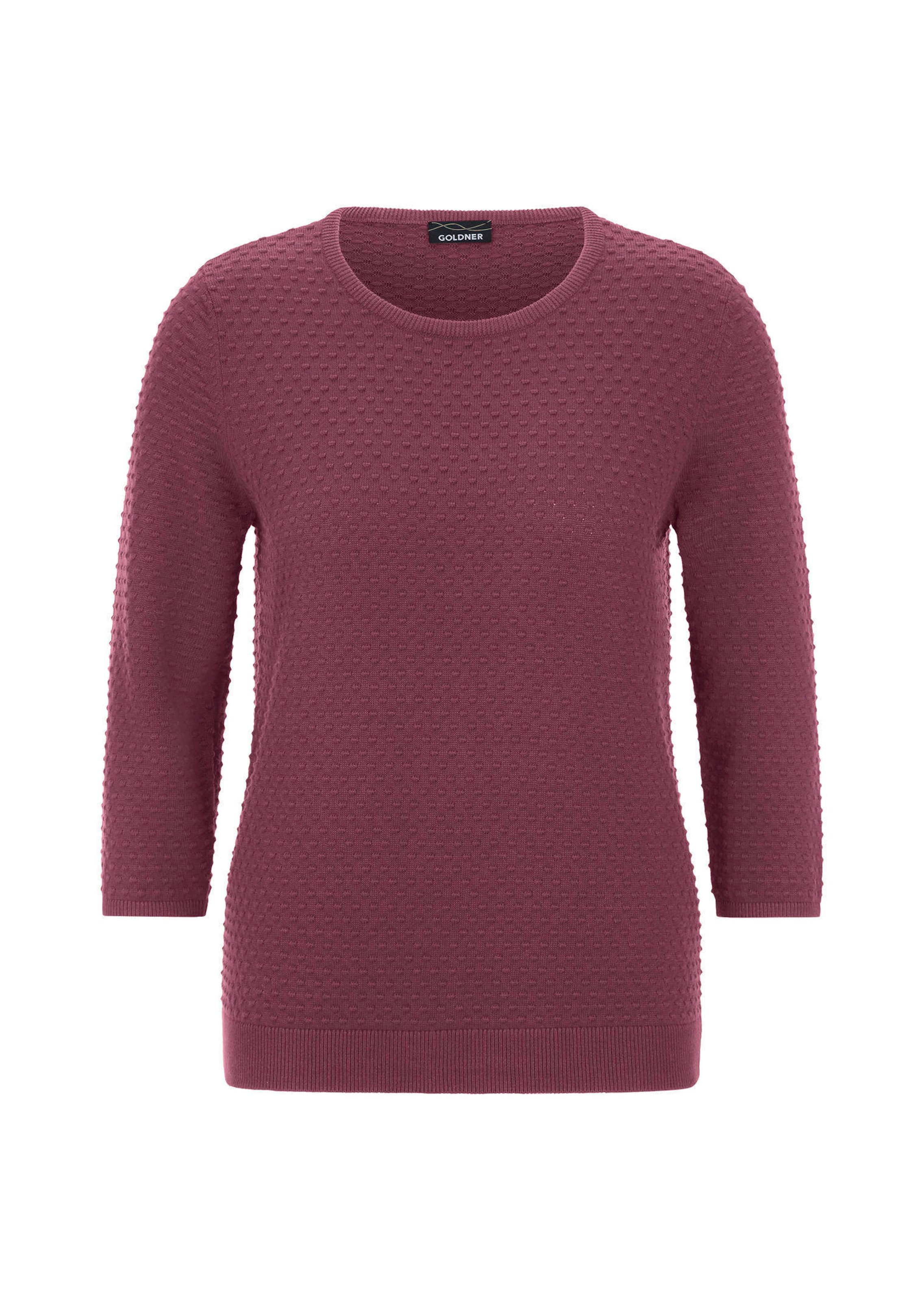 Tricot pullover met stippenmotief