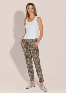 Floral print trousers thumbnail 3