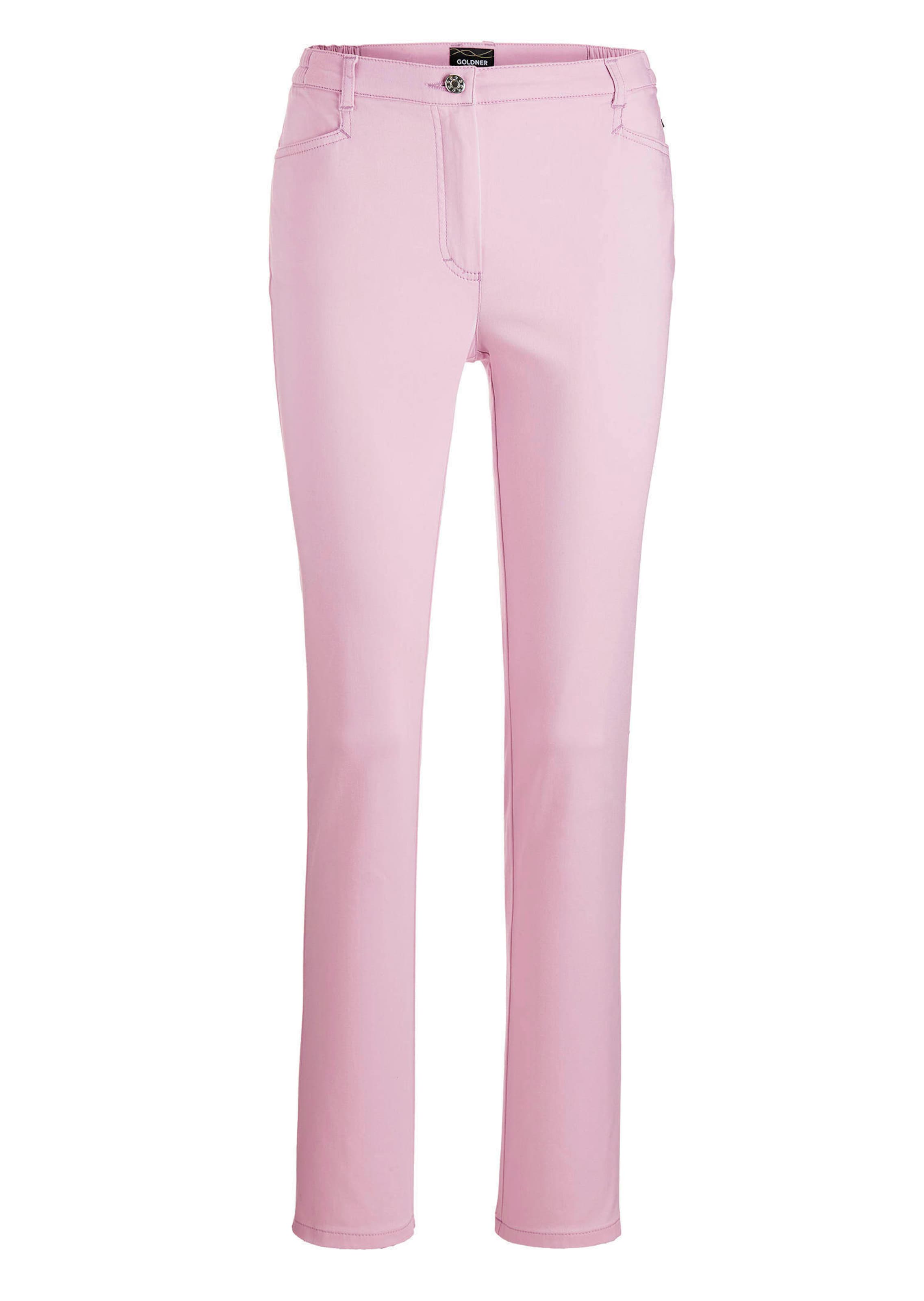 Satijnen katoenen broek LOUISA COMFORT+