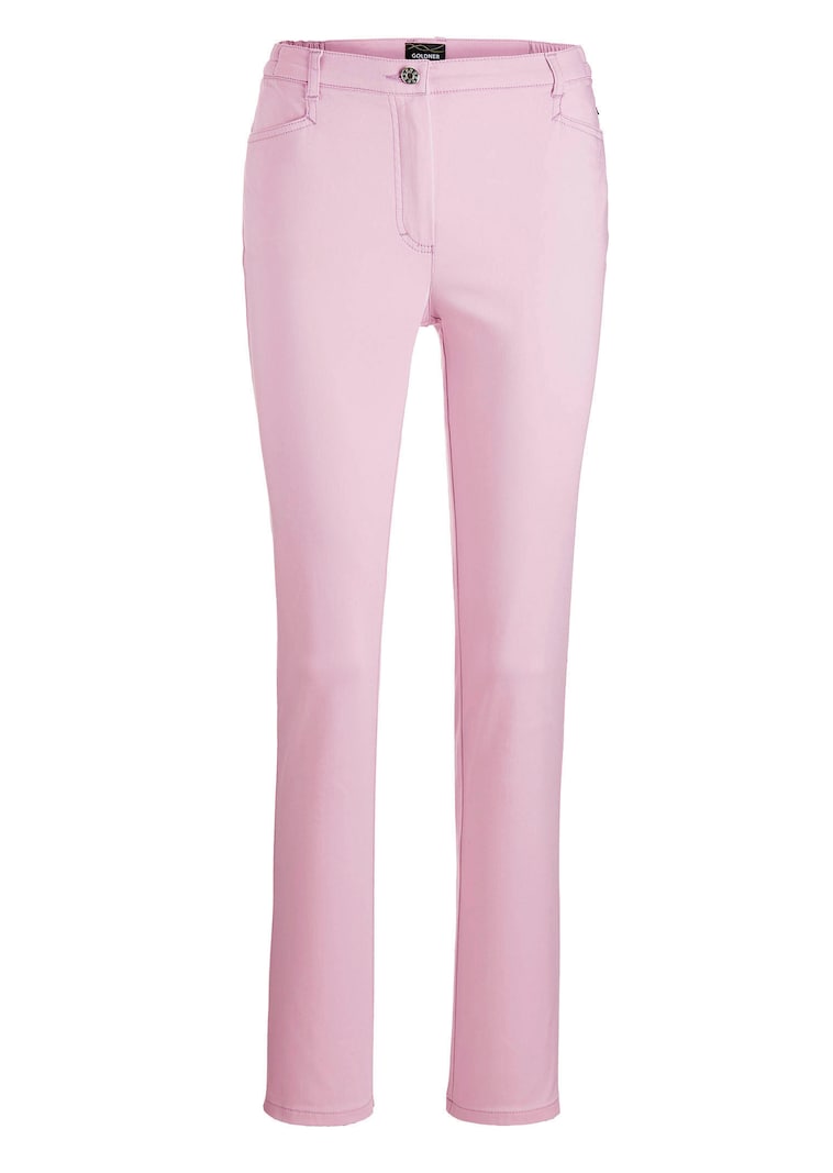Pantalon en coton satiné LOUISA COMFORT+