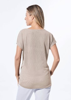 Shirt in linnenlook thumbnail 3