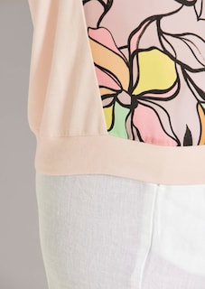 Rundhals-Shirt mit Unikat-Print thumbnail 6