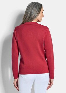 Blazer en tricot avec poches plaquées thumbnail 3