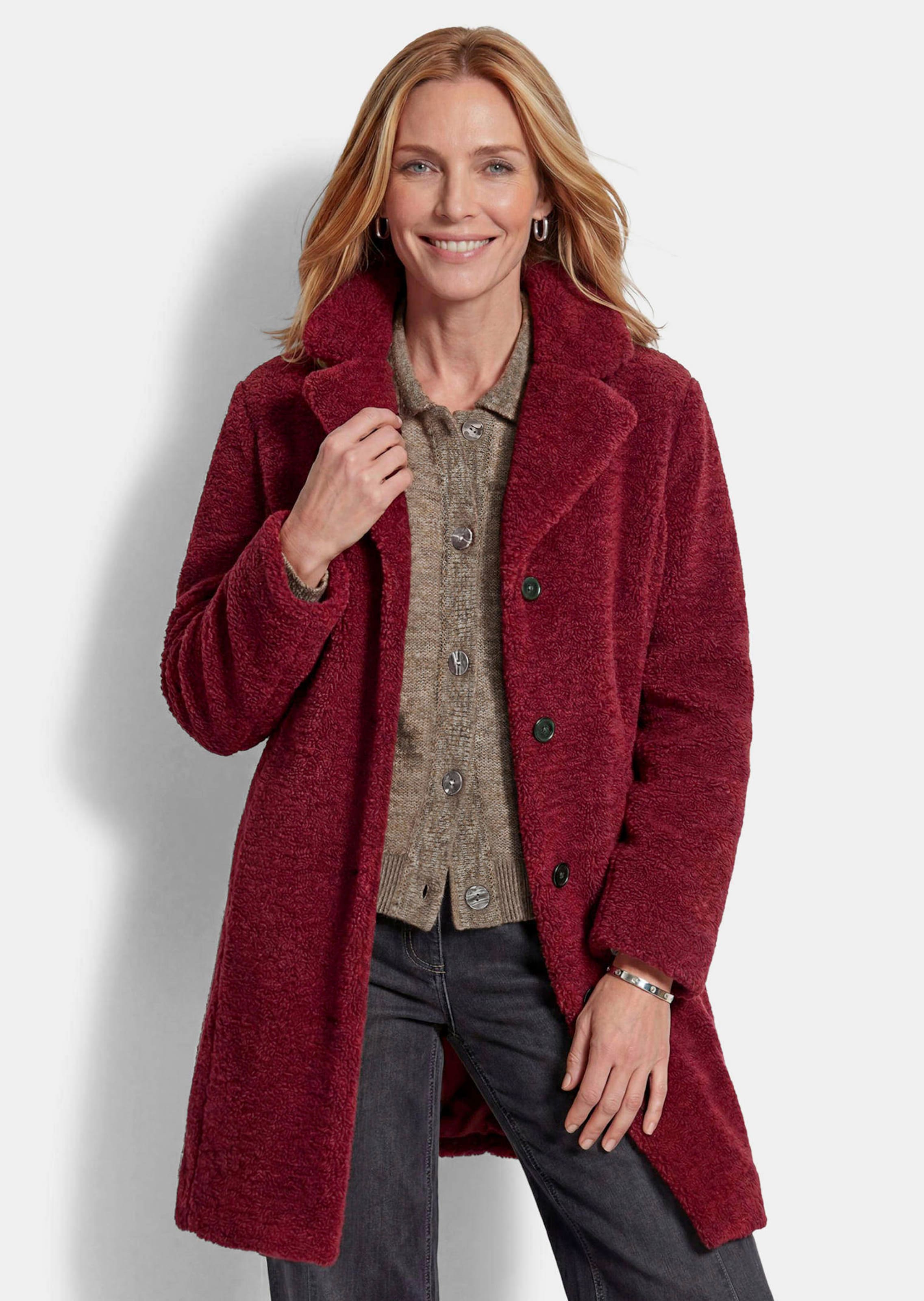 Manteau en teddy ultradoux