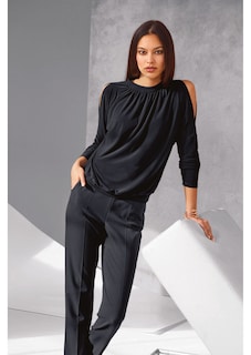 Bluse mit Cut-Outs thumbnail 1