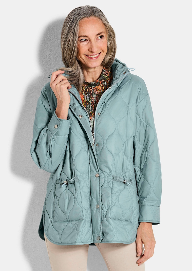 Veste matelassée, façon surchemise