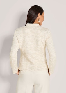 Jacquard-Blazer mit Stehkragen thumbnail 4