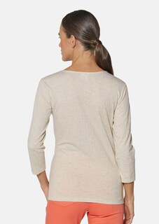 Struktur-Jersey-Shirt in Wickel-Optik thumbnail 4