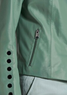 Veste. Cuir nappa d'agneau thumbnail 6