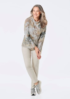 Sweatshirt met opstaande kraag thumbnail 2