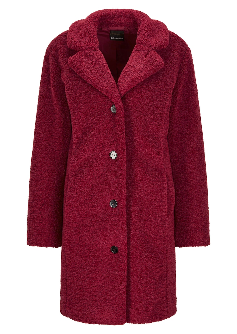 Manteau en teddy ultradoux