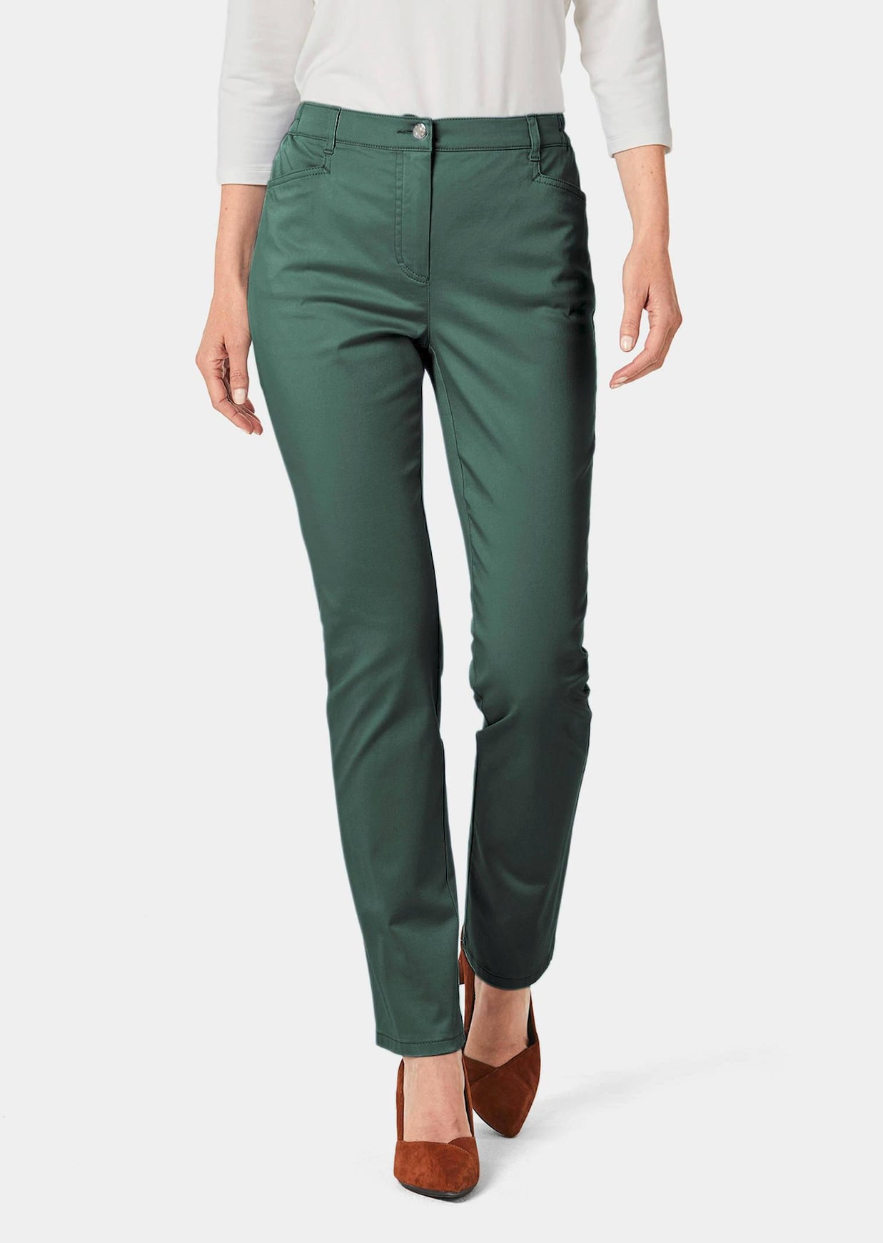 Satin-Baumwollhose LOUISA COMFORT+