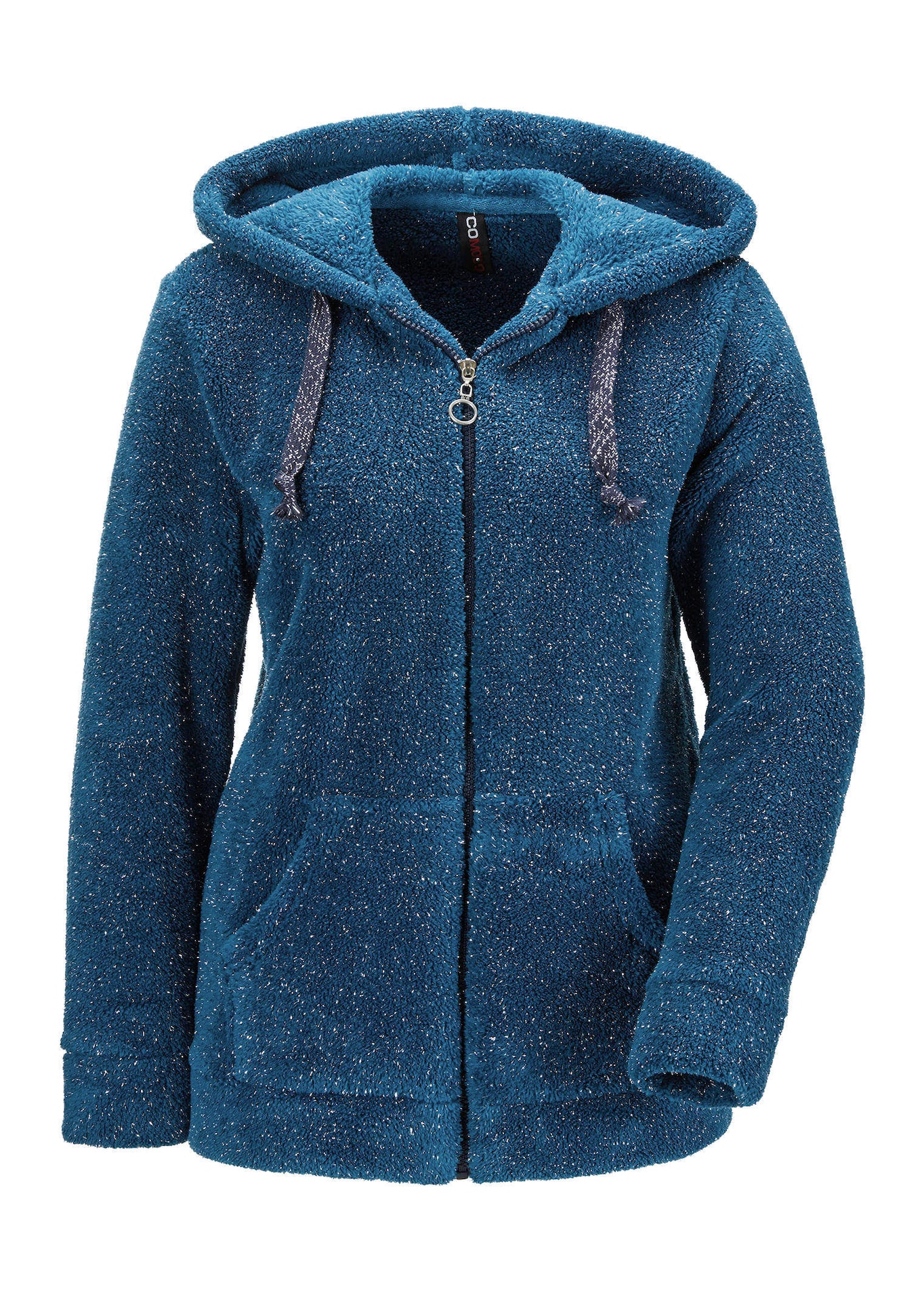 Kuschelige Flausch-Freizeitjacke