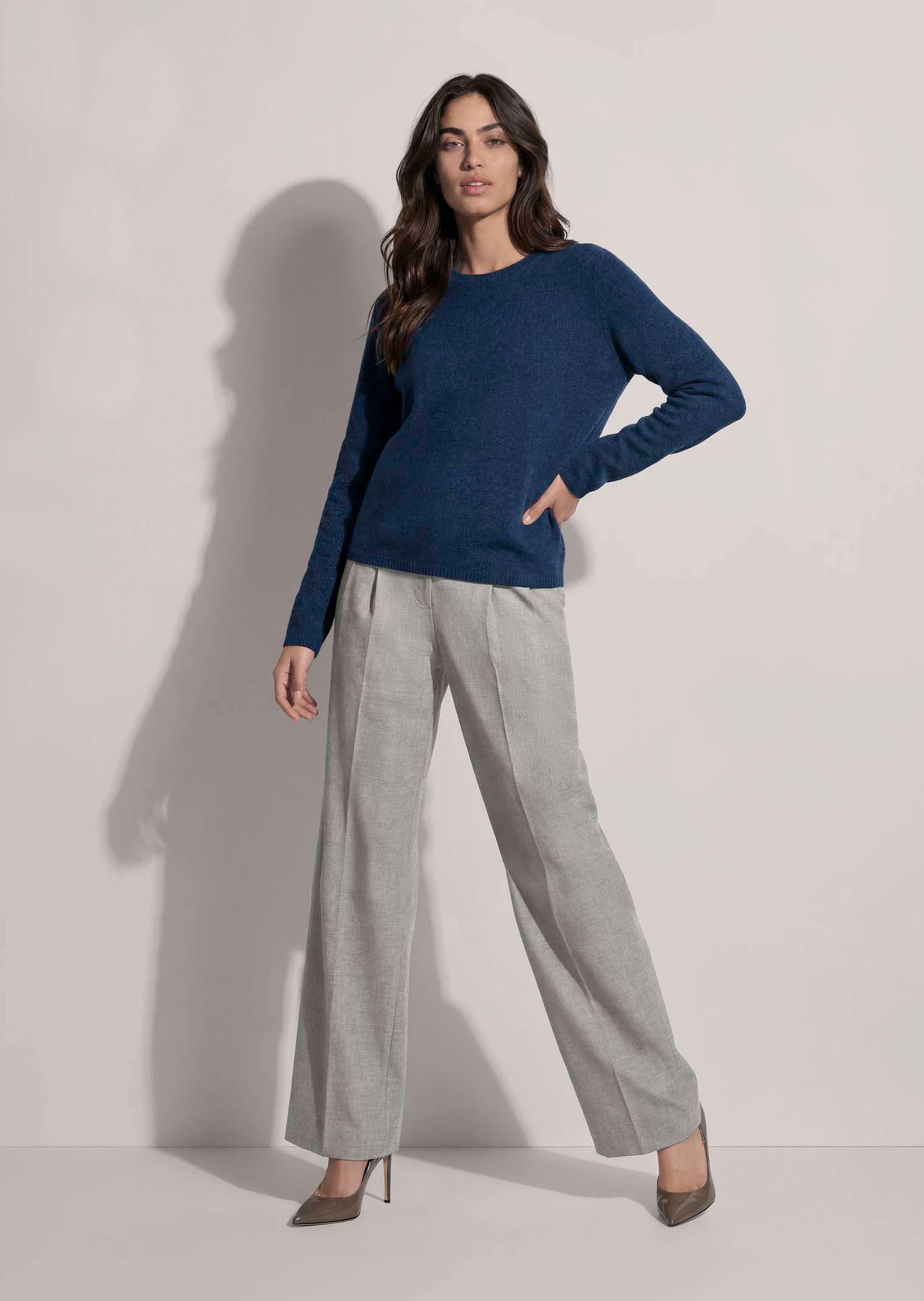 Trui met ronde hals, van Good Cashmere